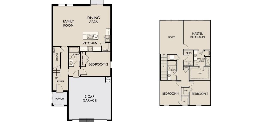 House floor plan «House», 4 bedrooms in Clinton Corner by Starlight Homes