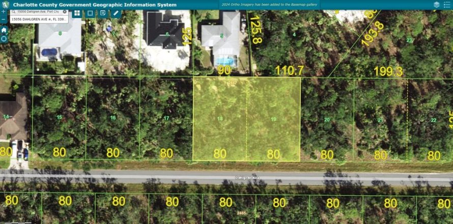 Terreno en Port Charlotte, Florida № 1341485