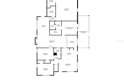 Купить виллу или дом в Лейкленд, Флорида 7 комнат, 186.27м2, № 1361914 - фото 6