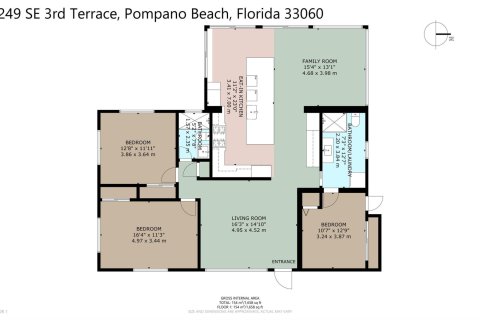 House in Pompano Beach, Florida 3 bedrooms, 157.28 sq.m. № 919789 - photo 1
