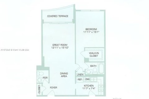 Condominio en alquiler en Hollywood, Florida, 1 dormitorio, 77.57 m2 № 1395007 - foto 4