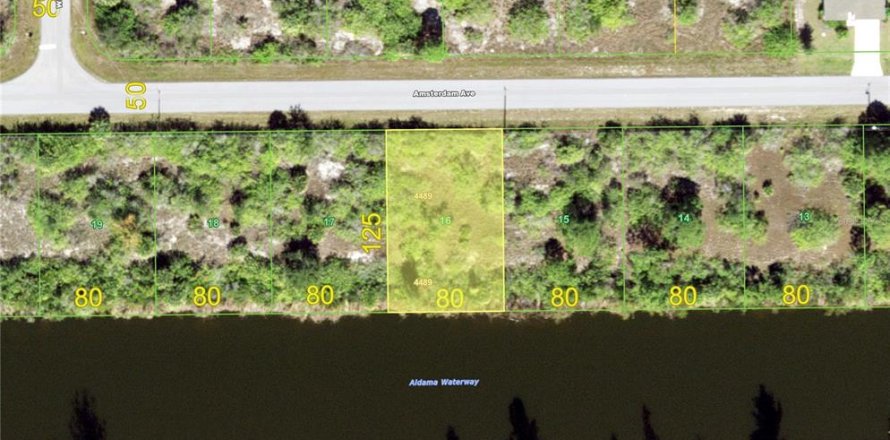 Land in Port Charlotte, Florida № 823958