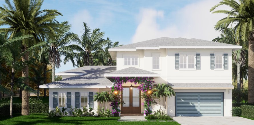 Villa ou maison à West Palm Beach, Floride 4 chambres, 310.48 m2 № 1178277