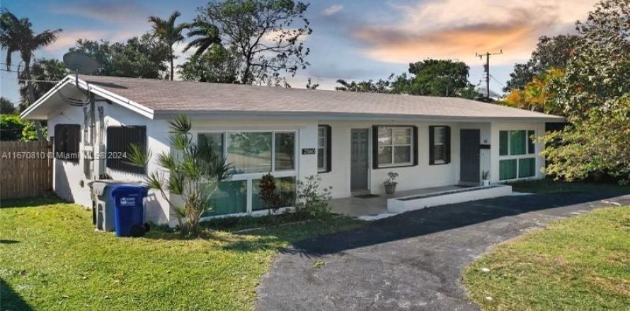 House in Pompano Beach, Florida 3 bedrooms, 142.6 sq.m. № 1389969