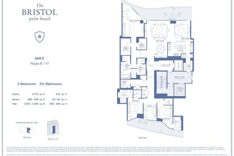 Купить кондоминиум в Уэст-Палм-Бич, Флорида 3 спальни, 332.13м2, № 869537 - фото 1