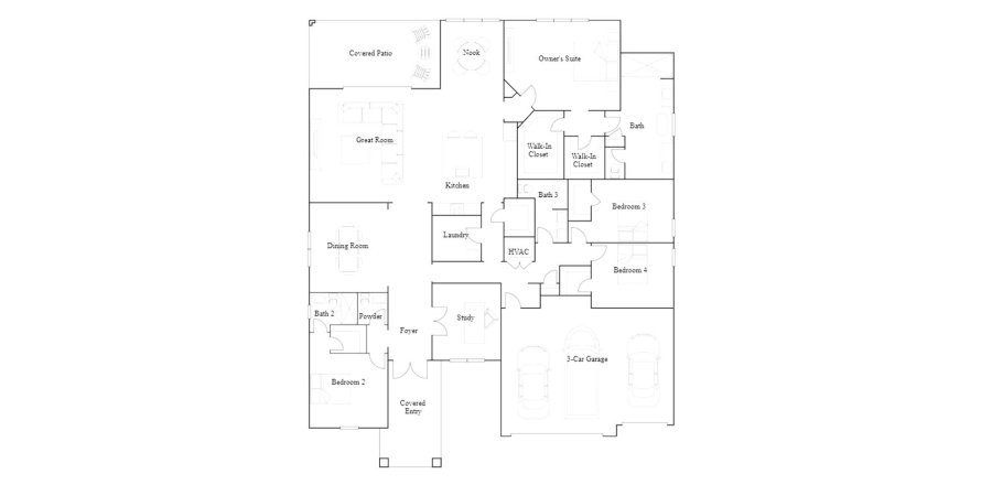 House floor plan «320SQM», 4 bedrooms in ARDEN