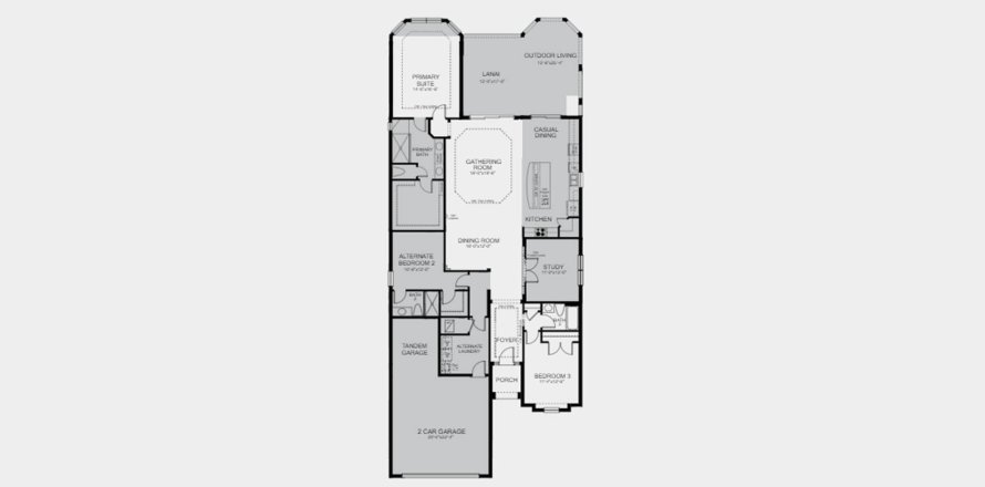 Townhouse floor plan «211SQM LAZIO», 3 bedrooms in ESPLANADE AT THE HEIGHTS