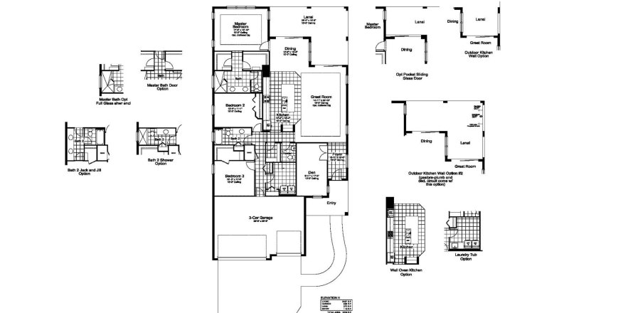 House floor plan «293SQM SEA MIST», 4 bedrooms in GRAND PARK