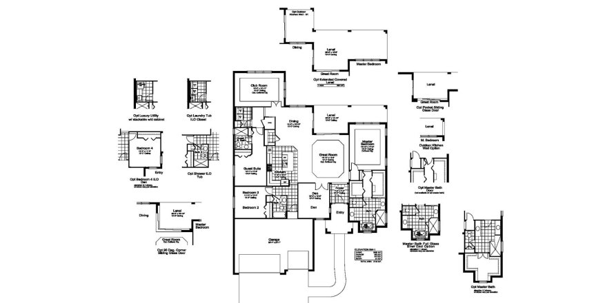 House floor plan «251SQM CAPTIVA», 3 bedrooms in GRAND PARK