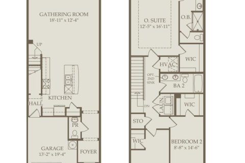 Купить таунхаус в Плантация, Флорида 3 спальни, 168.71м2, № 1224513 - фото 15