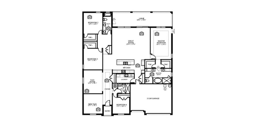 House floor plan «291SQM THE LIVORNO», 4 bedrooms in GRACELAND ESTATES