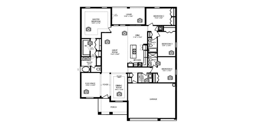 House floor plan «226SQM THE SIERRA», 4 bedrooms in GRACELAND ESTATES