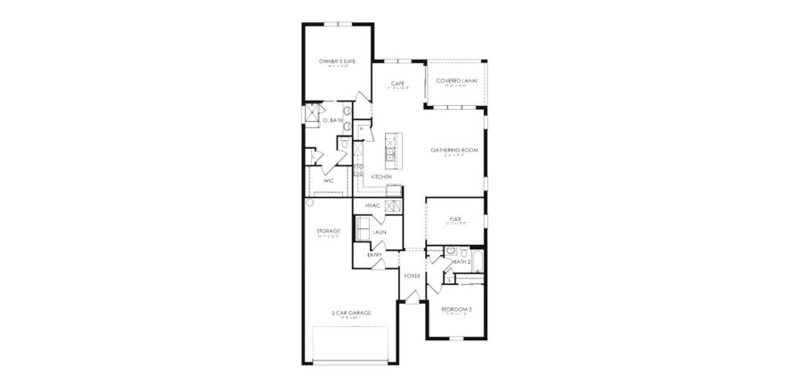 Floor plan «191SQM», 3 bedrooms in HAMPTON LAKES AT RIVER HALL
