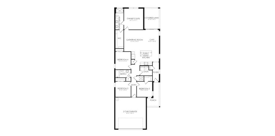 Floor plan «146SQM», 4 bedrooms in 100 LAS OLAS