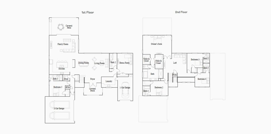 Townhouse floor plan «421SQM SAVANNAH», 5 bedrooms in SIERRA RANCHES