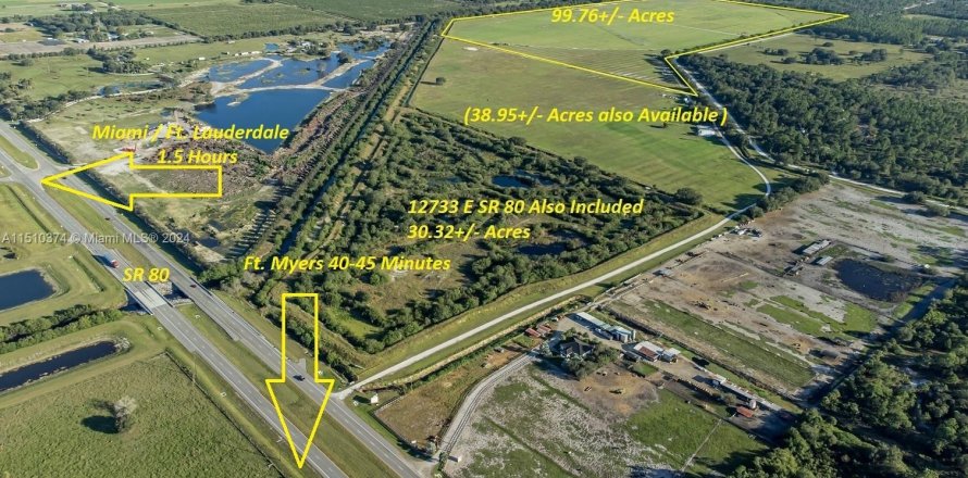 Land in Clewiston, Florida № 997712