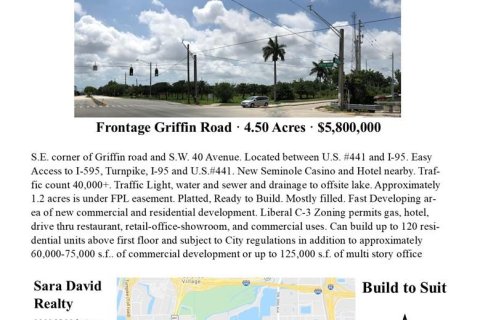 Купить земельный участок в Холливуд, Флорида № 40499 - фото 1