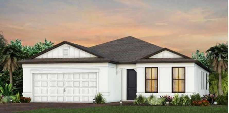 House in CEDAR GROVE AT THE WOODLANDS in North Port, Florida 3 bedrooms, 175.49 sq.m. № 856551