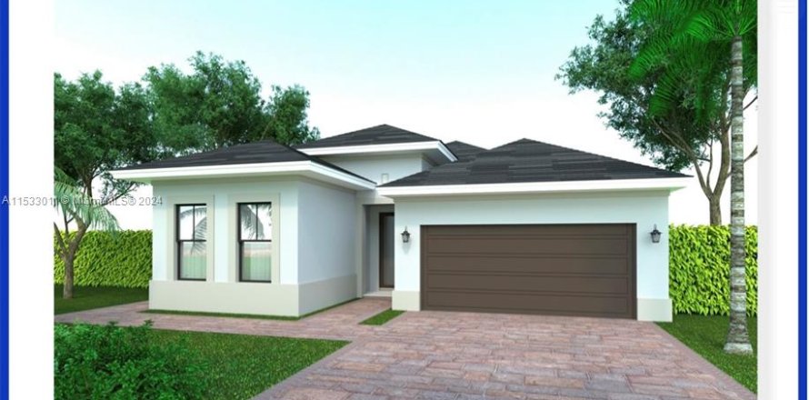 House in Homestead, Florida 4 bedrooms № 1006979