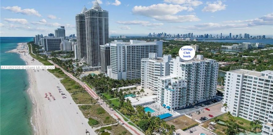 Condo in Miami Beach, Florida, 1 bedroom  № 739752