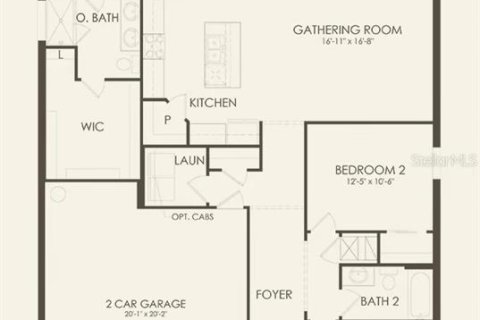 House in Land O' Lakes, Florida 3 bedrooms, 157.19 sq.m. № 1354395 - photo 4