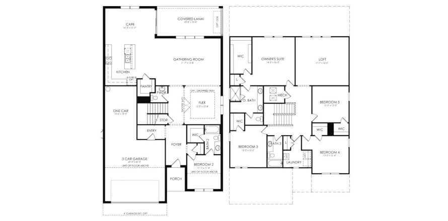 Floor plan «336SQM», 5 bedrooms in SPLIT OAK RESERVE