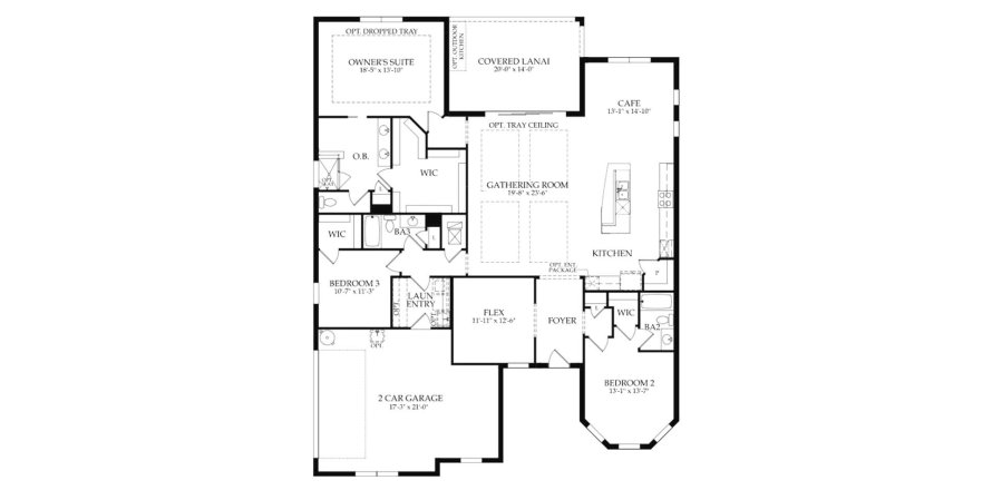 Floor plan «231SQM», 3 bedrooms in SPLIT OAK RESERVE