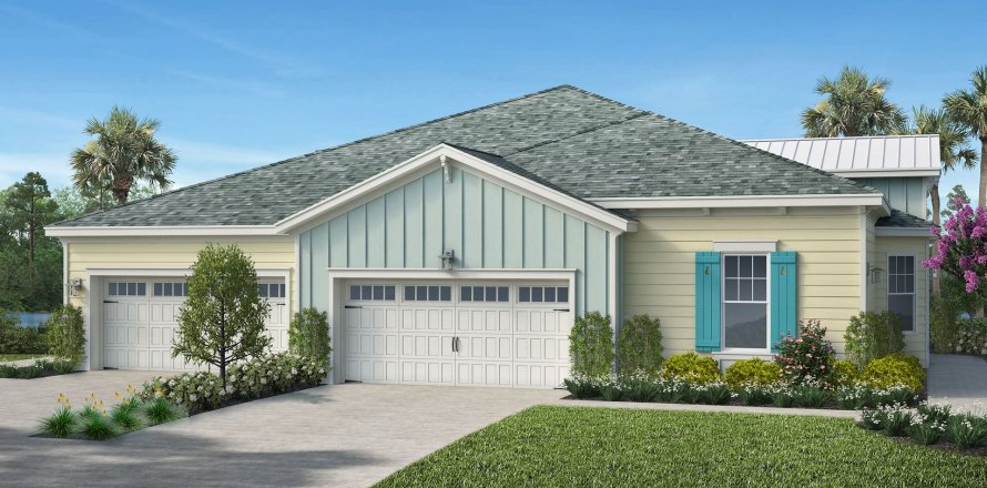 House in Latitude Margaritaville Watersound in Panama City Beach, Florida 2 bedrooms, 165 sq.m. № 655676