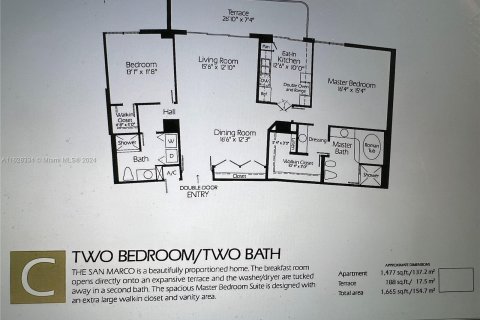 Condominio en venta en Miami Beach, Florida, 2 dormitorios, 137.22 m2 № 1282354 - foto 2