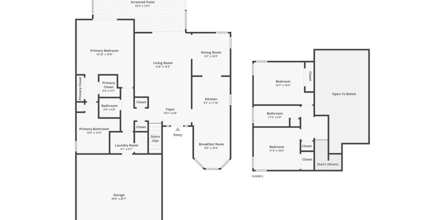 Casa en Orlando, Florida 3 dormitorios, 151.06 m2 № 1382904