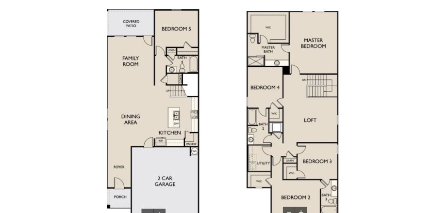 Casa en Clinton Corner by Starlight Homes en Dade City, Florida 5 dormitorios, 258 m2 № 414921