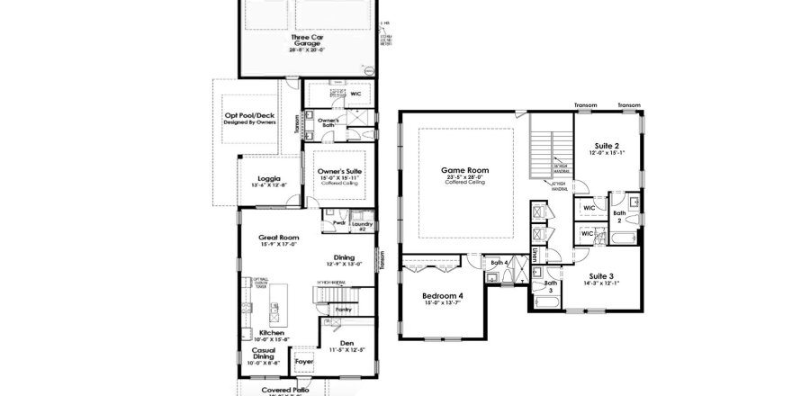 House floor plan «267SQM», 3 bedrooms in ALTON