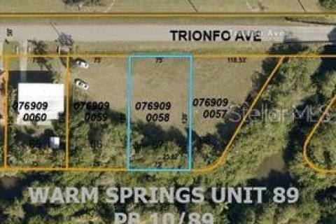 Terreno en venta en North Port, Florida № 1303050 - foto 2